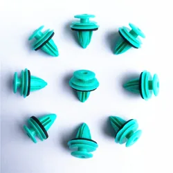 50Pcs Universal Auto Door Trim Panels Fastener Clips Car Vehicle Plastic Fixed Bumper Screw Nut Rivet Drop Shipping