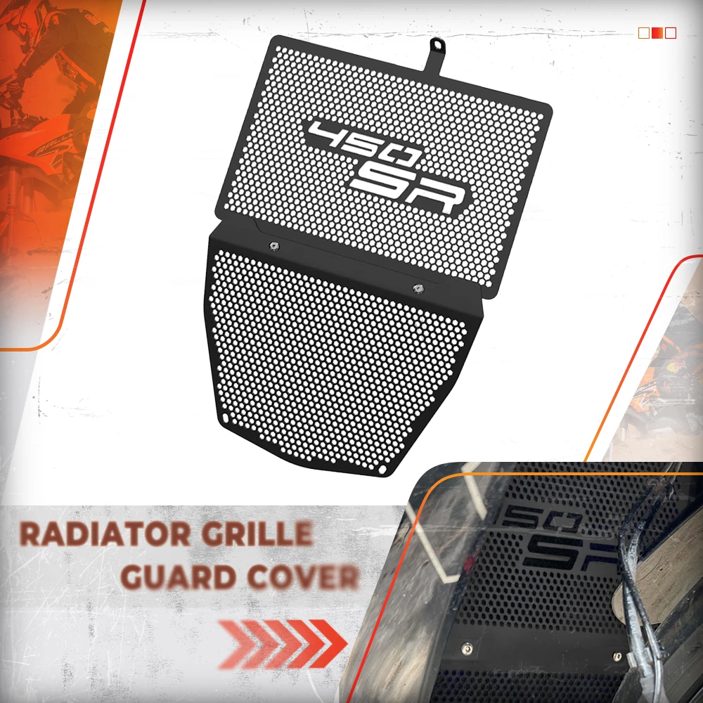 

450SS Motorcycle Radiator Guard Grille Cover Cylinder Engine Guard Set Protector For CFMOTO 450SR 450SS 450SR-S 2022 2023 2024