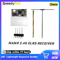 SpeedyBee Nano 2.4G ELRS Receiver - ExpressLRS Long Range FPV Drone Receiver for Freestyle/Racing Drones