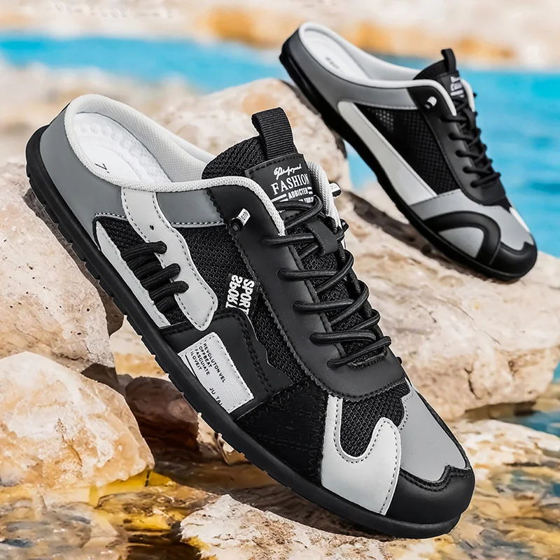 Mules décontractées tendance c - Men'S Shoes Comfortable Walking avis et prix