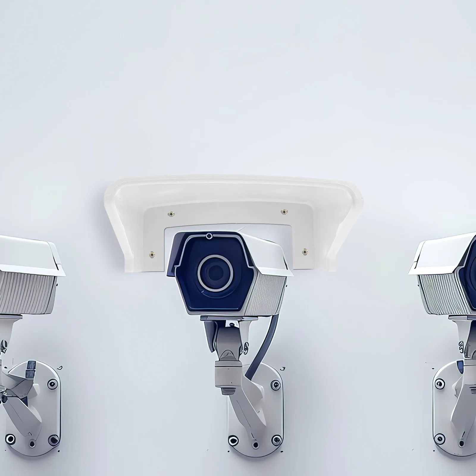 

4Pcs Security Camera Rain Cover Outdoor Waterproof Protective Housing Weatherproof Sun Rain Dust Cover Shield for Cctv