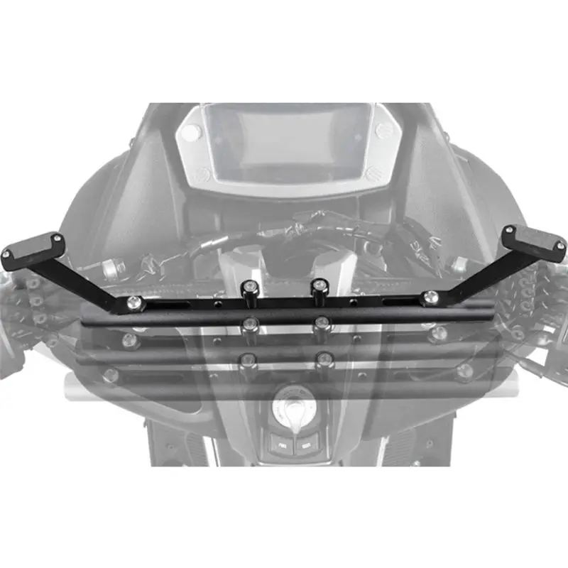 A21F-Motorcycle Mobile Navigation Stand Mutifunctional Cross Bar Bracket Water Cup Bracket For Yamaha TMAX530 TMAX560