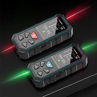 INKERSI Dual Laser Rangefinder ±2mm Accuracy Bidirectional Distance Meter 60-200M Easy Operation Durable Fast Measurement Tool