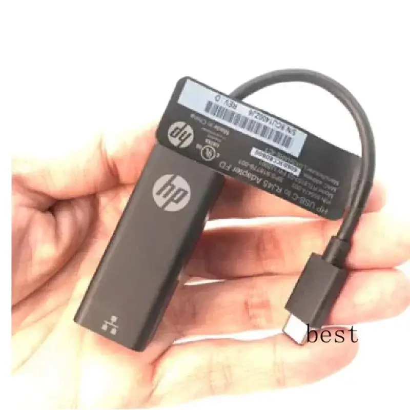 FORGENUINO PARA HP USB-C Tipo-C A RJ45 Adaptador Cable de red FD 855474 - 003918779 -001