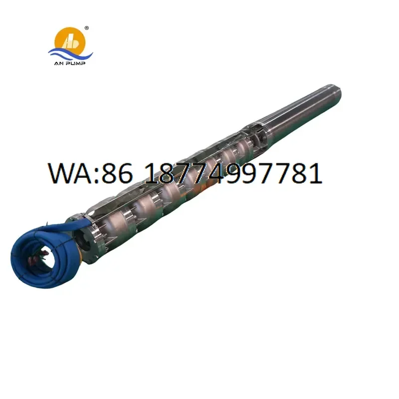 custom for ASJ High Pressure Deep Well Submersible Pump 200m Lift for Mining and Marine