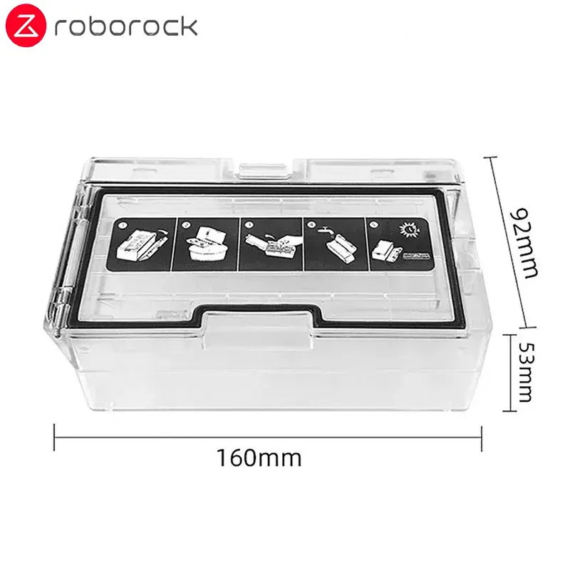 Main Side Brush Mop Hepa Filter Dust Bag Cleaning Rolling Brush Roborock S7 Maxv Ultra S7 Pro Ultra Robot Vacuum Accessories