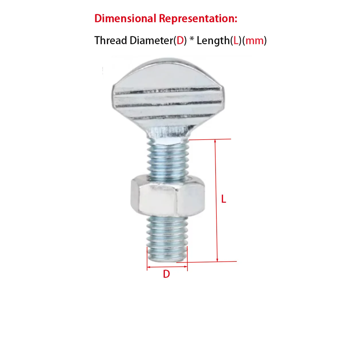 Spherical Hand Twisted Bolt/Spherical Wave Plate Flattened Anisotropic Screw m8m10