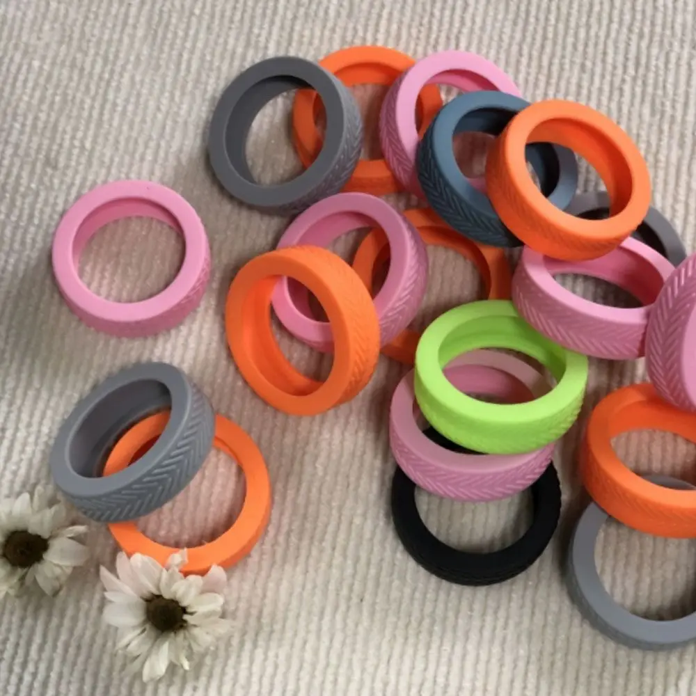 Silicone Luggage Wheels Protector Cover Anti-slip Shock Absorption Suitcases Wheel Protection Rings Reduce Noise