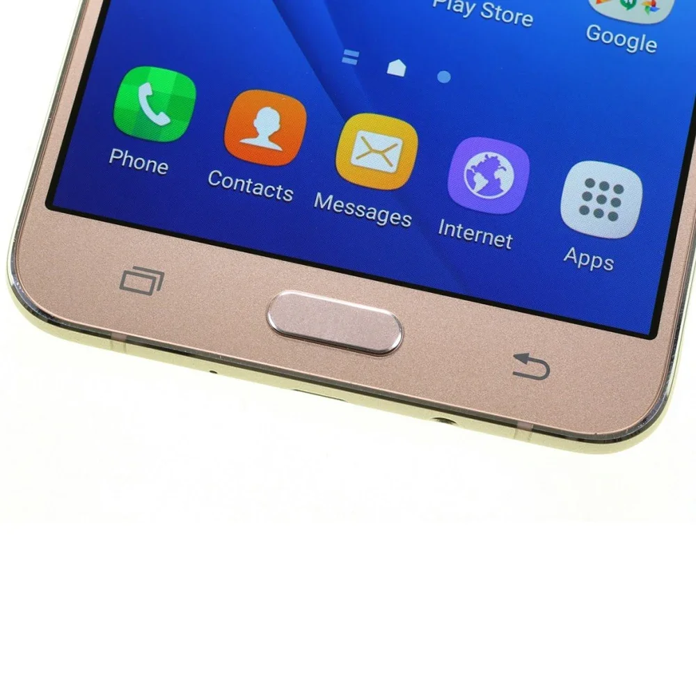 هاتف سامسونج جالاكسي J7 (2016) 4G الأصلي 5.5 بوصة J710F 2GB + 16GB بطاقة SIM مزدوجة رباعية النواة أندرويد LTE j7 الهاتف المحمول