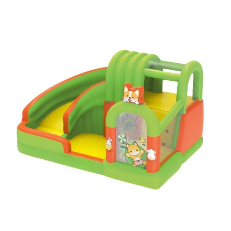 

ah-Sundow Wholesale Price Inflatable Bouncy Castle Indoor Outdoor Children Fun Inflatable Party Castle！