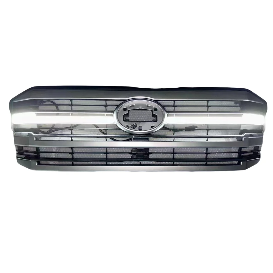 Auto Grill Front racing Grills For Landcruiser LC300 2023 2024 2025 ABS grille with Led Auto accessories