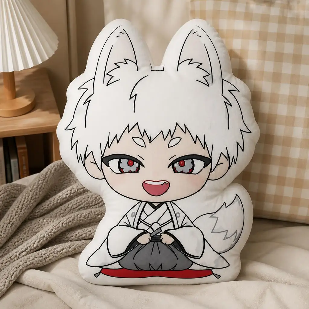 El Cojín de Peluche Irregular de Anime "El Verano en que Hikaru Murió" para Decoración del Hogar, Regalo para Sofá, Cama o Sillón