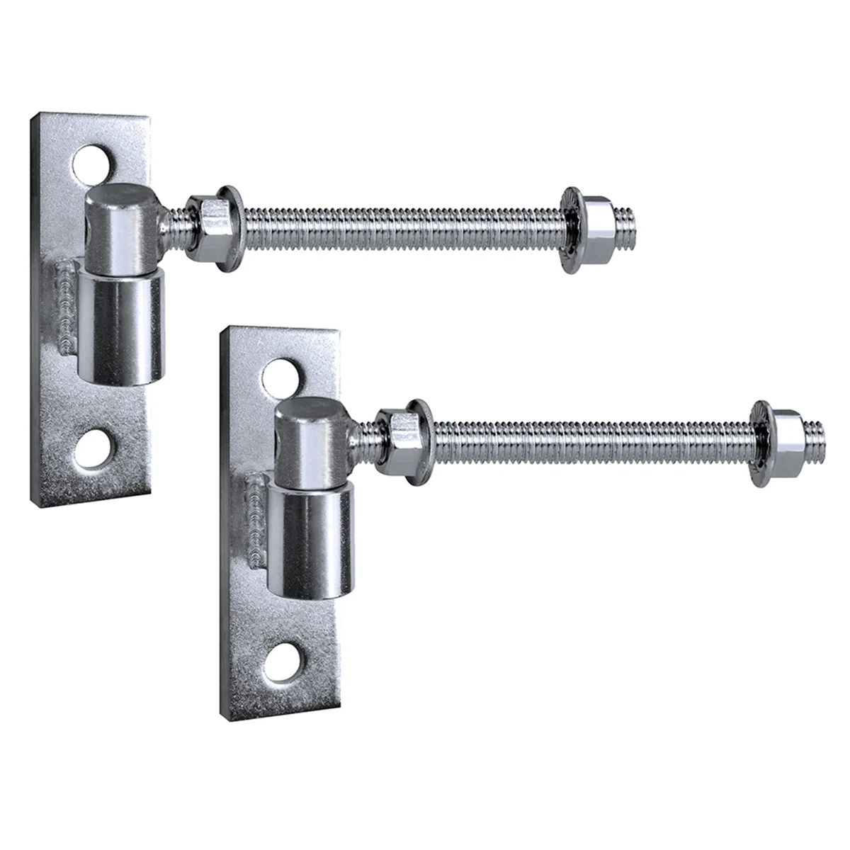 2025+Gate Hinges Heavy Duty Wood Fence,J Bolt Gate Hinge for Wood Fence,Steel Welded Hinge for Farm Gate, 6 Inch 2Pack