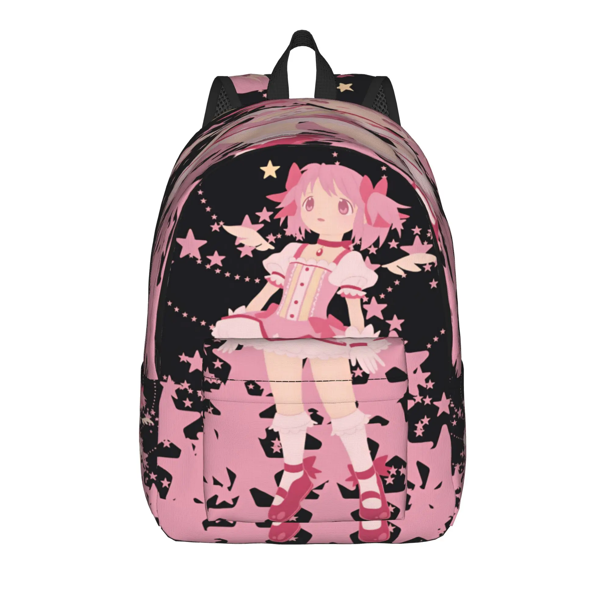 Anime Puella Magi Madoka Magica Backpack  Camping Backpacks Female Designer Durable High School Bags Streetwear Rucksack