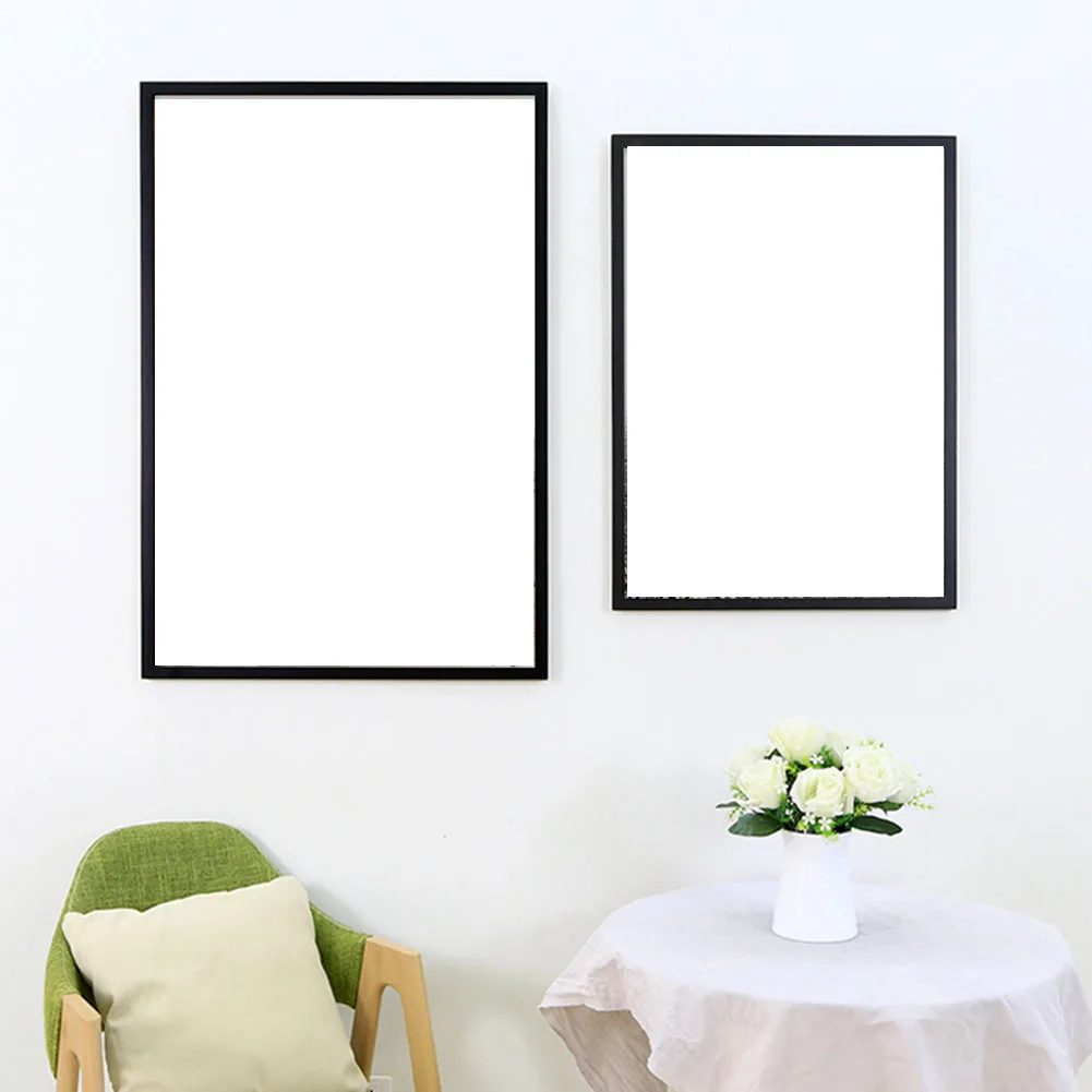 12 In Simple Style Photo Painting Frame Thin Edge Aluminum Alloy Photo Frame Picture Frame Wall Hanging Metal Frame Home Decor
