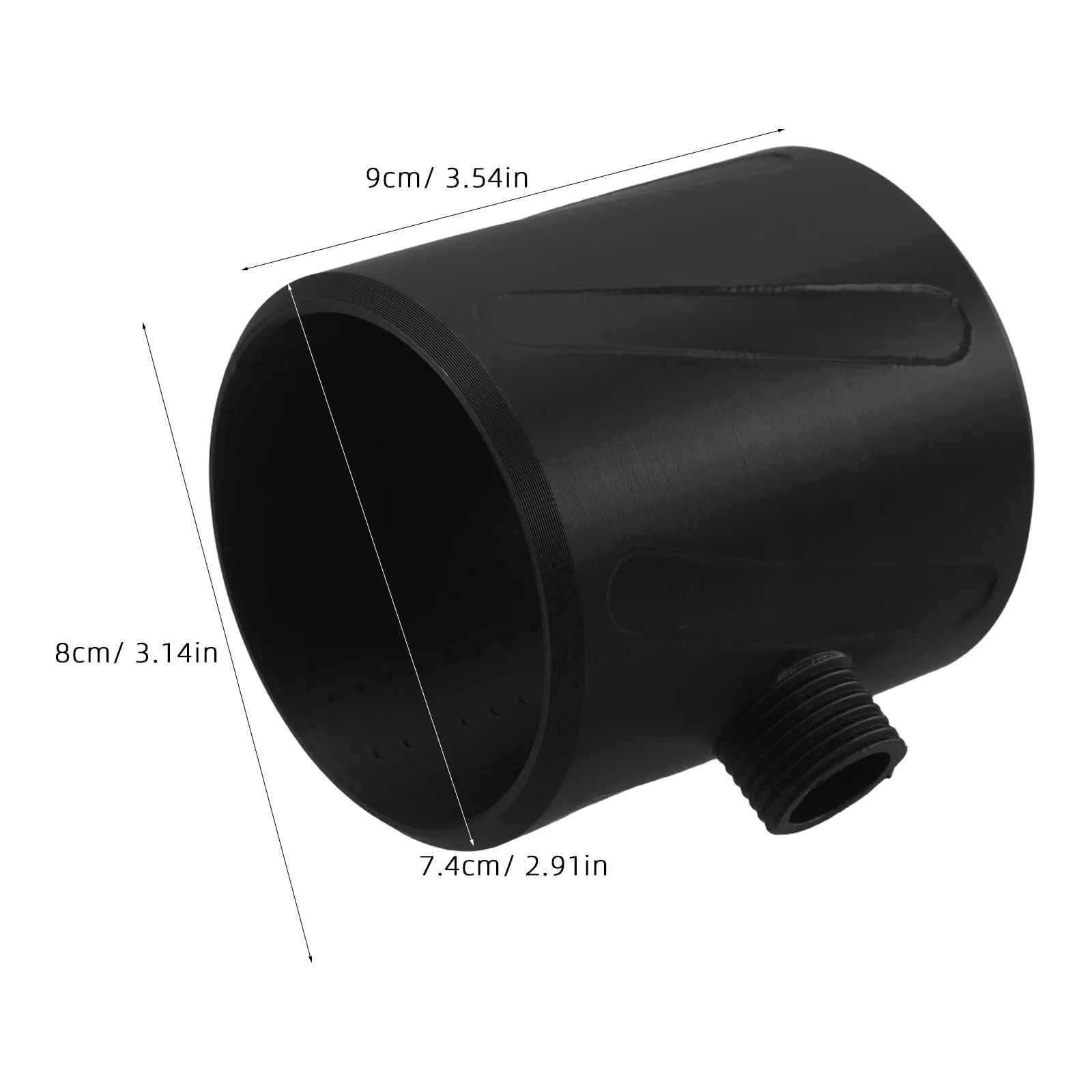 Professional Rain Shower Head for Men Large 8 Inch Surface Multiple Spray Settings Smooth Water Flow Bathroom Shower Fixture
