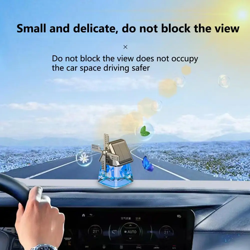 

Car Air Freshener Perfume Windmill Car Propeller Aromatherapy Diffuser Air Purifier Air Freshener Vent Clip on Car perfume