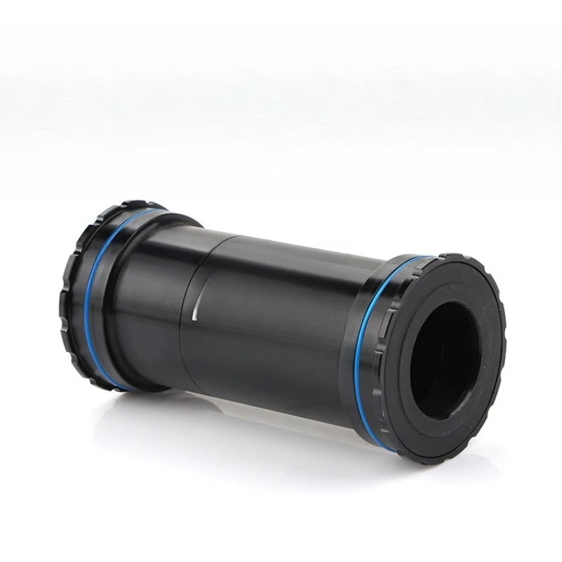 Press-in center shaft thread locking ceramic shaft