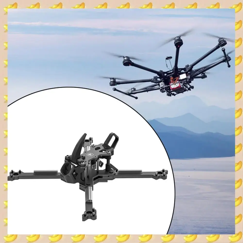 

A45U 5-дюймовый FPV спортивный гоночный комплект рамы для дрона из углеродного волокна, комплект рамы для дрона 5,5 мм, рука для RC FPV Quadcopter Drone