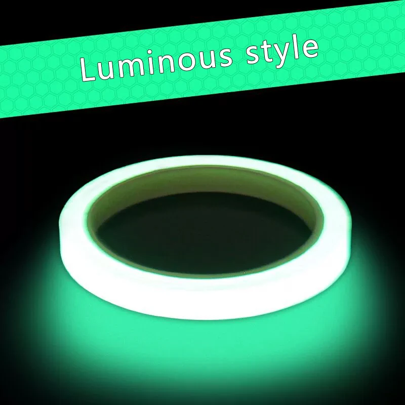 

8 м велосипедные колеса светоотражающие наклейки флуоресцентная светоотражающая лента клейкая лента для MTB велосипед предупреждающая наклейка безопасности Декор