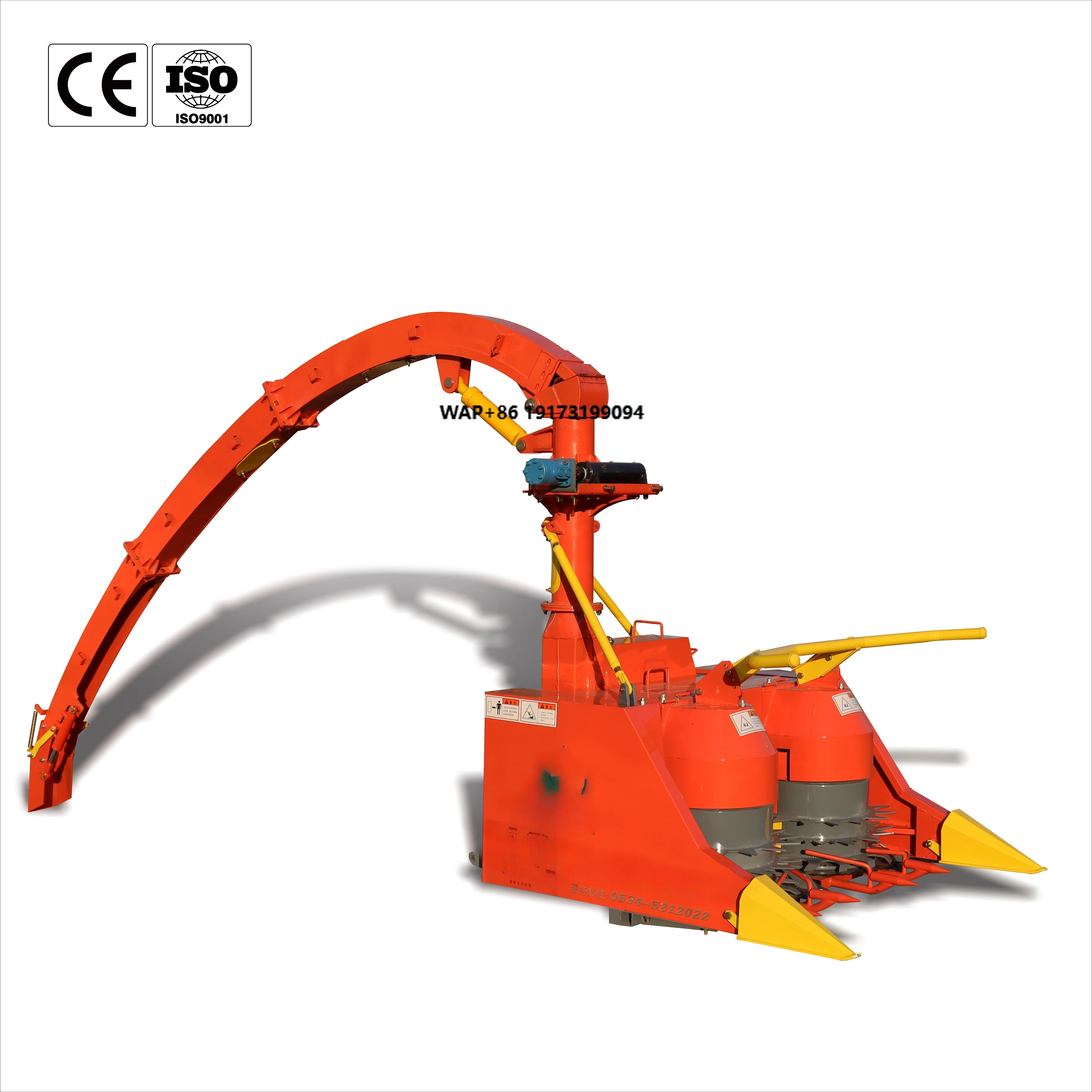 Hot Sale CE ISO9001 Certified Mini Corn Forage Harvester For Tractor