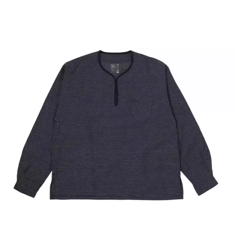 VISVIM ICT TUNIC P.O. Sashiko Kendo Long Sleeve Shirt