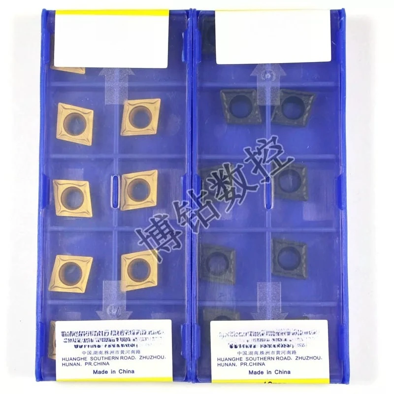 (10 pieces) Zhuzhou rhombus boring inner hole turning insert CCMT060204 09T304 120404-HM YBC251 252