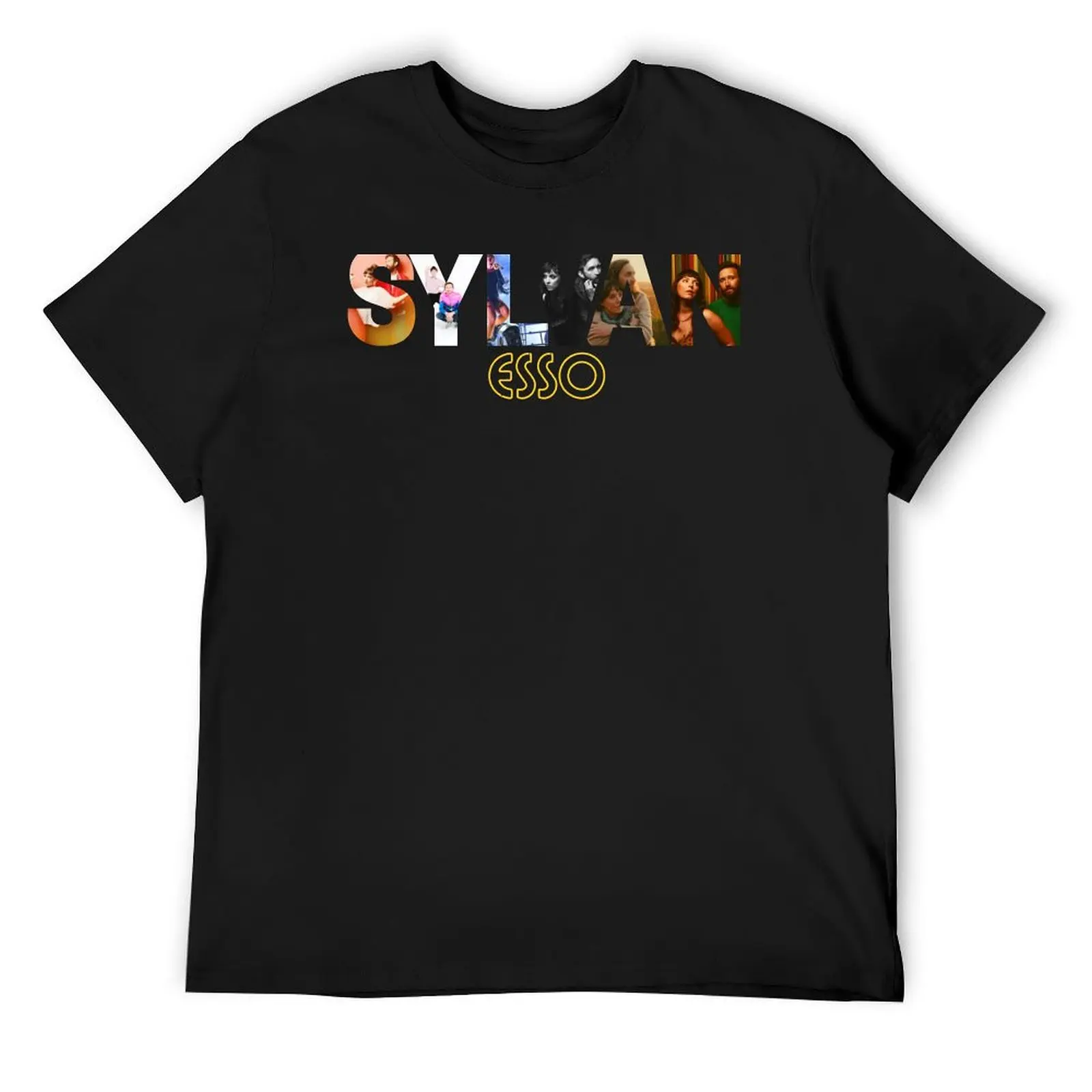 Sylvan Esso Essential T Shirt Sylvan Esso Sticker T-Shirt vintage anime shirt Short sleeve tee outfits for men