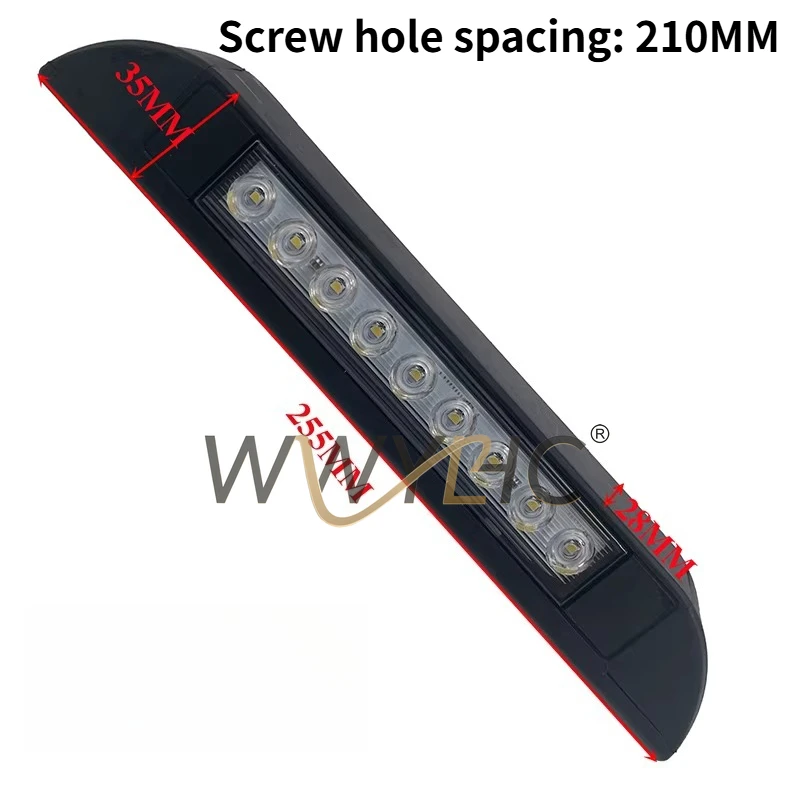 Suitable for RV LED Outdoor Camping Awning Lights Interior  Reading Lights Waterproof Porch Lights 12-24V Boat