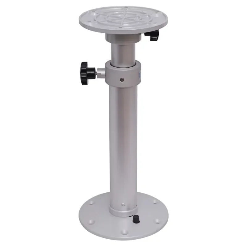 Height Adjustable Luxury Caravan Table Legs with HWHongRV Alloy Retractable Brackets for Caravan and Van Dining Tables