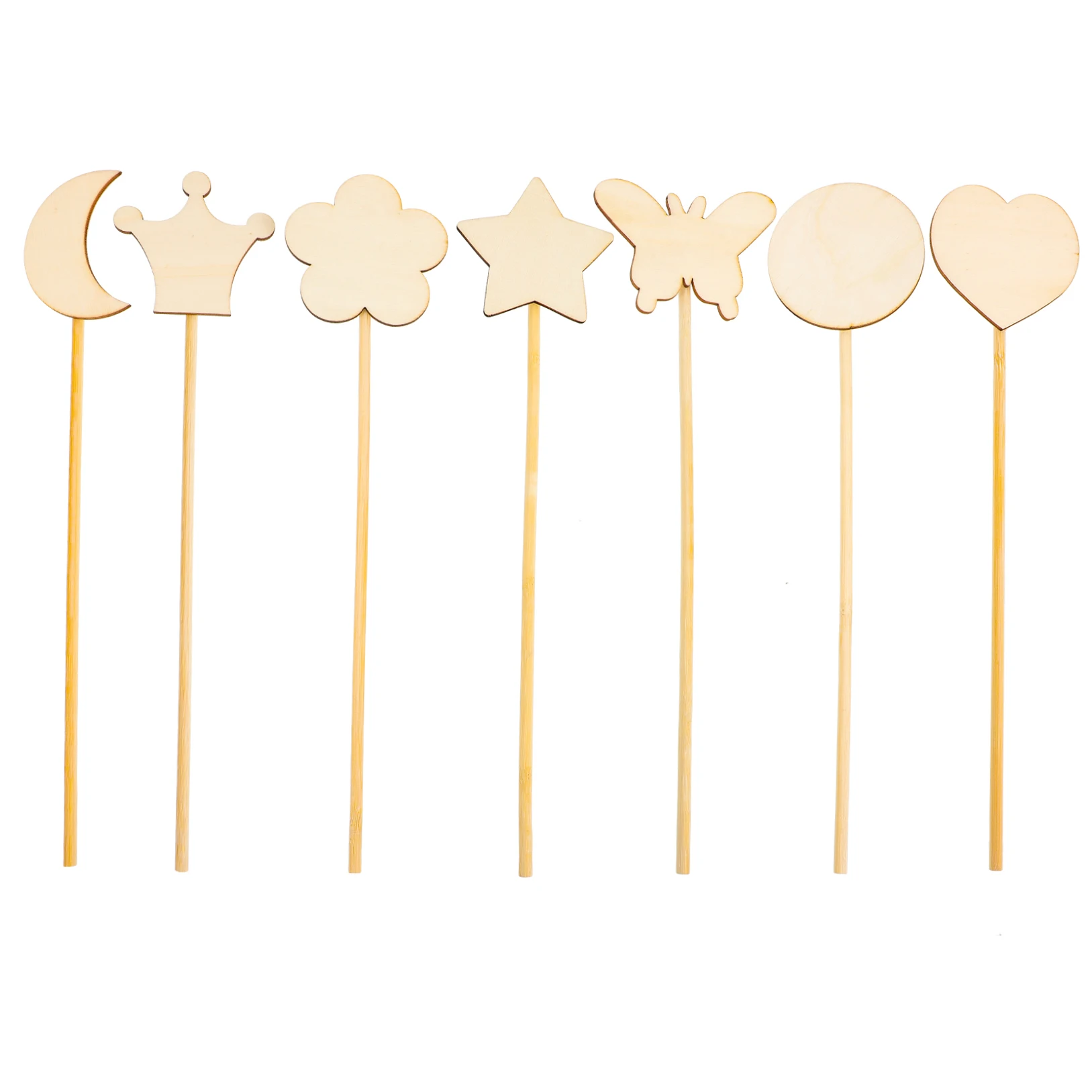 

12 Pcs Fairy Wand Wands For DIY Graffiti Colored Toy Sticks Painting Children Creative Unfinished Toddler Toys
