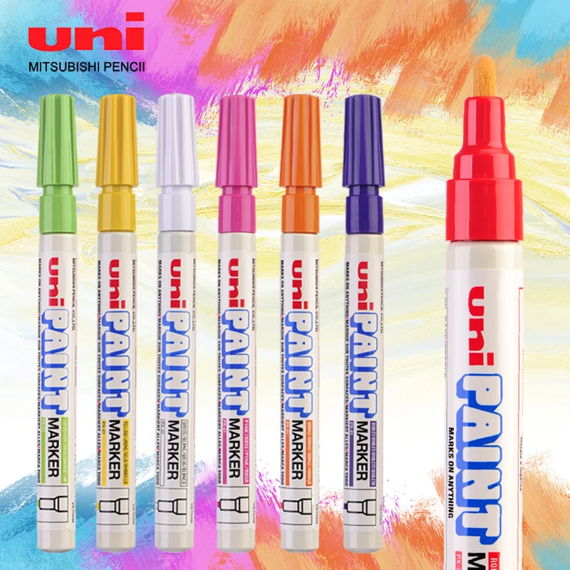 1 pcs uni Paint Marker PX-20 industrielle Stift Ausbesserung stift Hochzeit Gast Sign-In verblasst nicht wasserdichte Mal vorräte