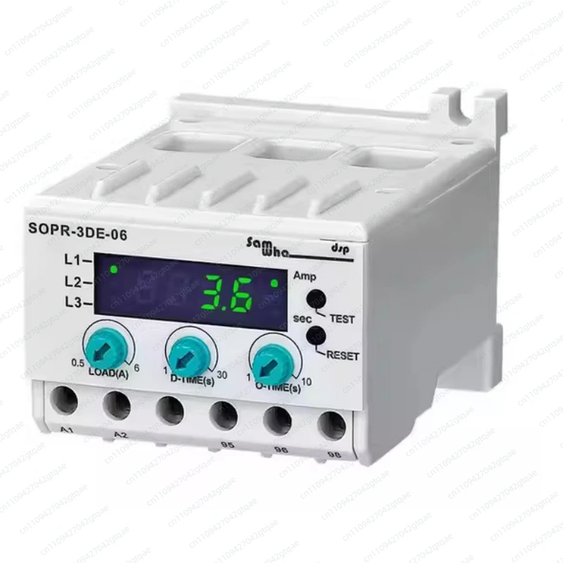 

Цифровое реле защиты от перегрузки по току SOPR-3DE-6A 30A 60A 120A, тип N, 220В