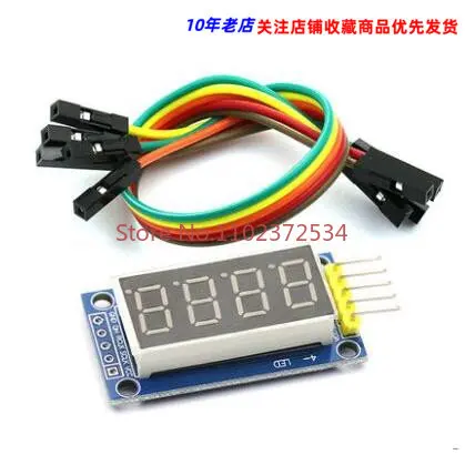 20 pieces 0.4 inch four-digit nixie tube display module 74HC595 drives four-digit nixie tube