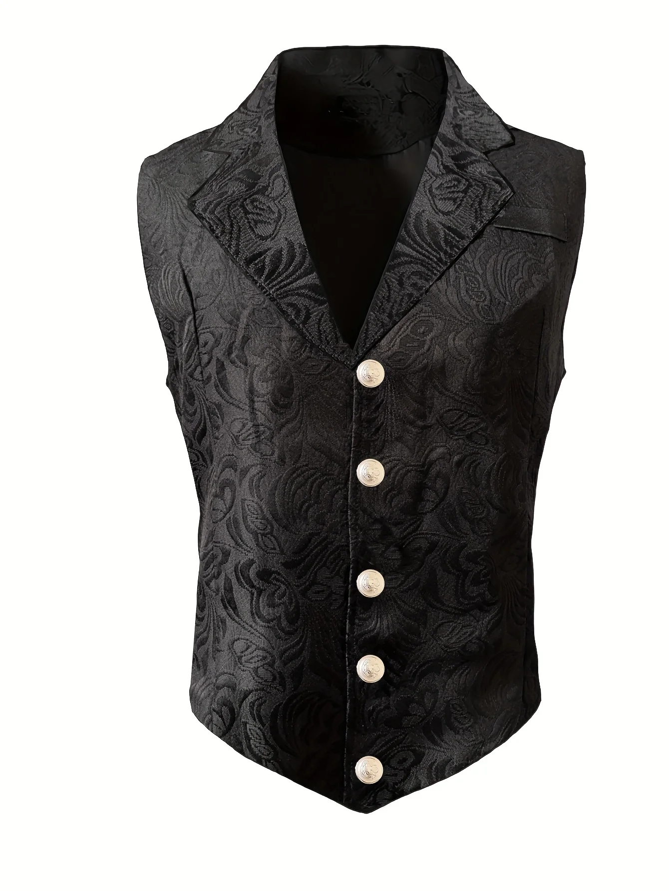2026 Men's vest retro jacquard vest British style business casual top American style shoulder