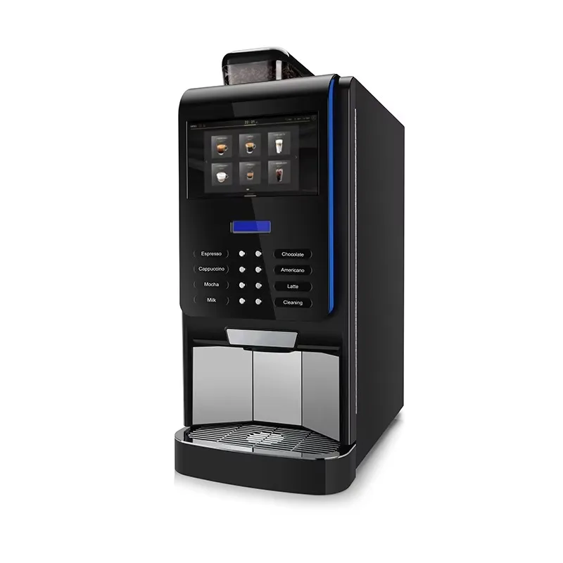 

【Best-selling】 Self Service MDB Outdoor Card Payment Fully Automatic Bean to Cup 10.1" Screen Display Commercial Coffee Vending