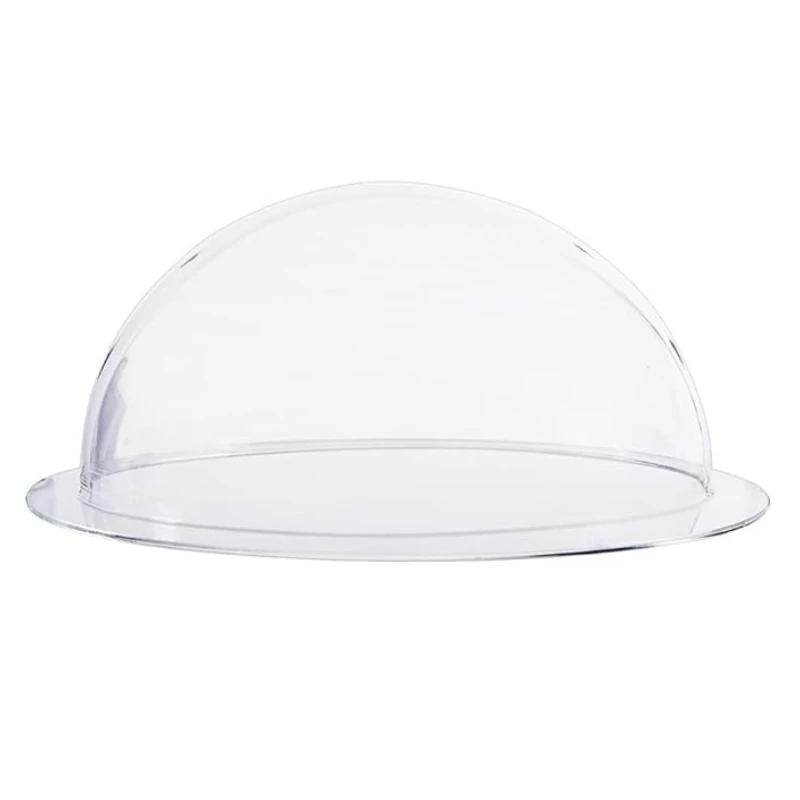 1PCS Transparent Hemisphere Acrylic with All-round Brim DIY Acrylic Clear Dome Cover 100x50mm 200x100mm 280x140mm