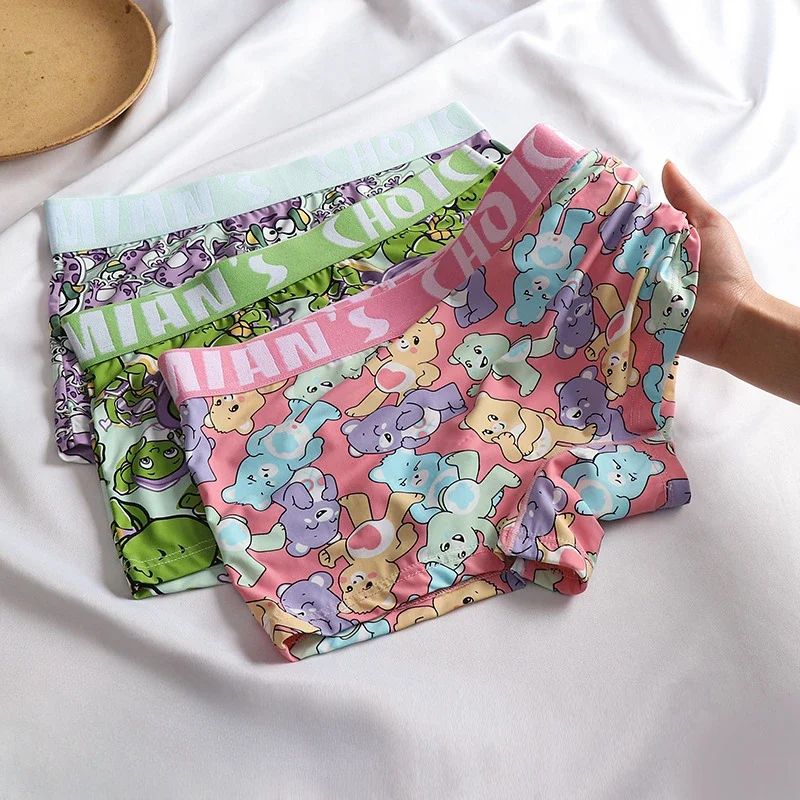 

Women Panties Seamless Breathable Ladies Underwear Sexy Safety Pants Ice Silk Boxers Shorts Sports Women's Intimates Boyshorts