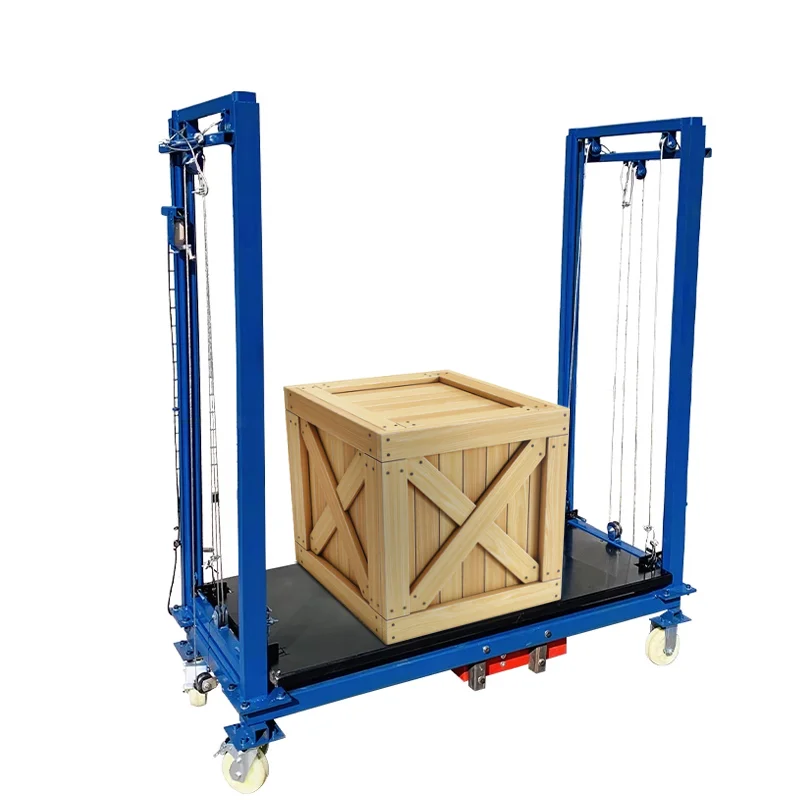 Plataforma de elevação de andaime elétrico para decoração de construção Escada Andaime de elevação elétrica