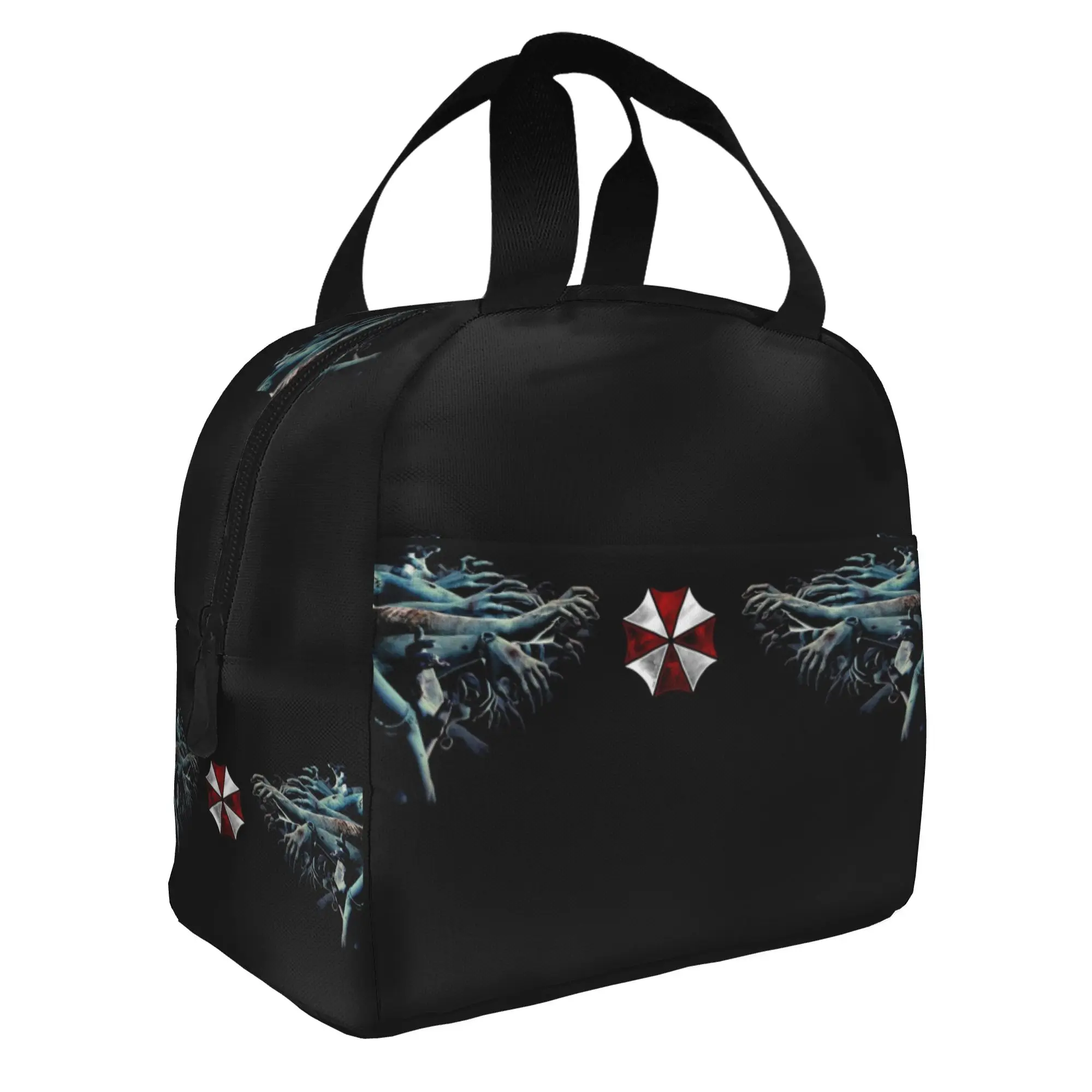 Umbrella Corporation Insulated Lunch Bag Outdoor Picnic Horror Zombie Video Game Waterproof Cooler Thermal Bento Box Women Men