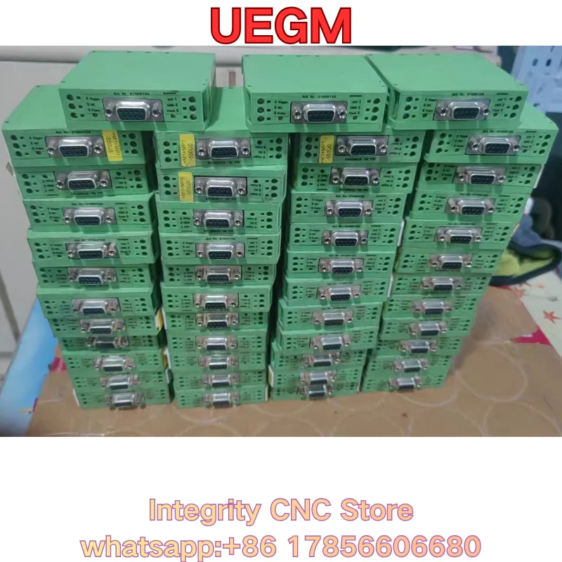 Second-hand UEGM PLC module function test is normal 81059134