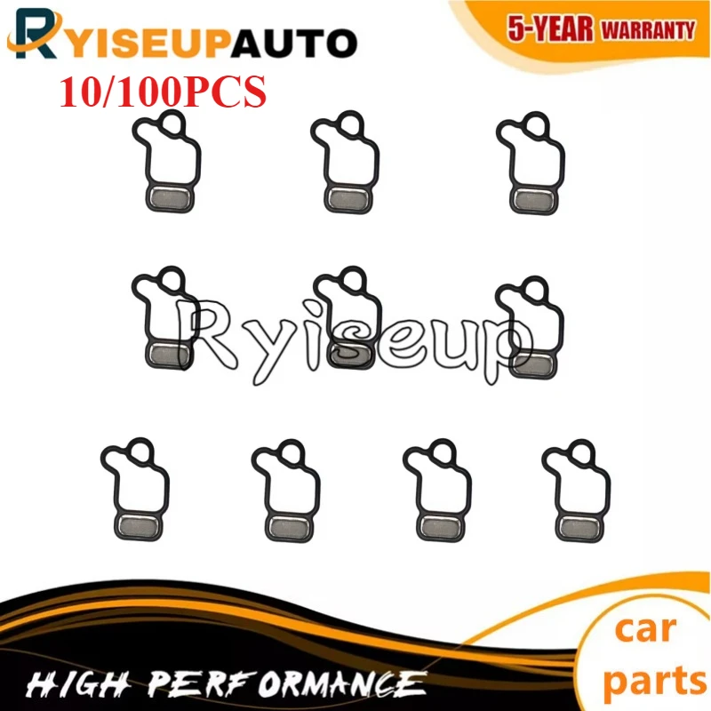 

Новинка, 10/100 шт., прокладка фильтра электромагнитного клапана головки блока цилиндров VTEC для Honda Accord CRV Civic 2009-2013 15815-R40-A01 15815R40A01