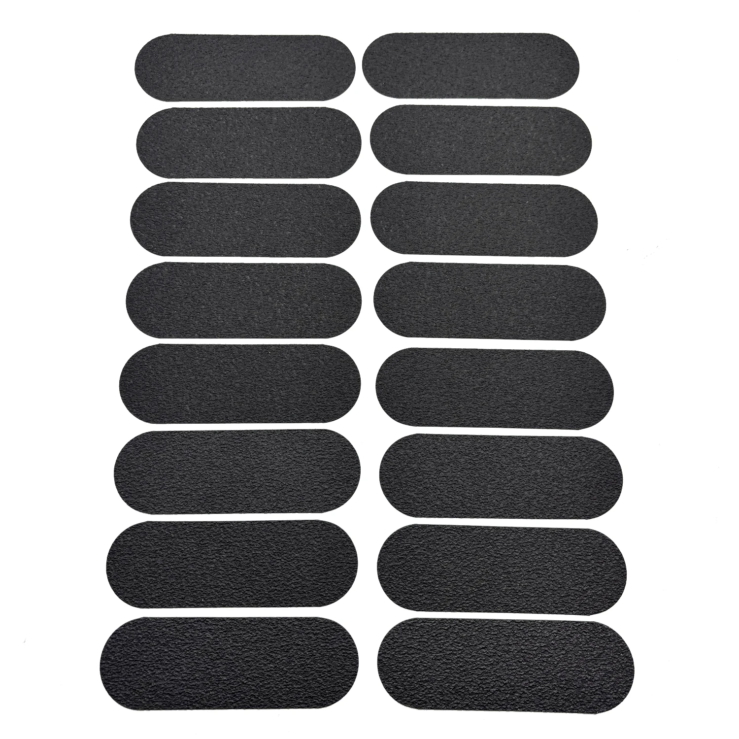 16 Pieces of Peva Safety Anti-Slip Film, 4cm X 12cm, Ladder Anti-Slip Tape, No Cutting Required, Self-Adhesive, Comfortable and Gentle on Feet, Suitable for Indoor/Outdoor Stairs, Bathtubs, Boats, Swimming Pools, Stairs, Steps, Safety Anti-Slip Patches