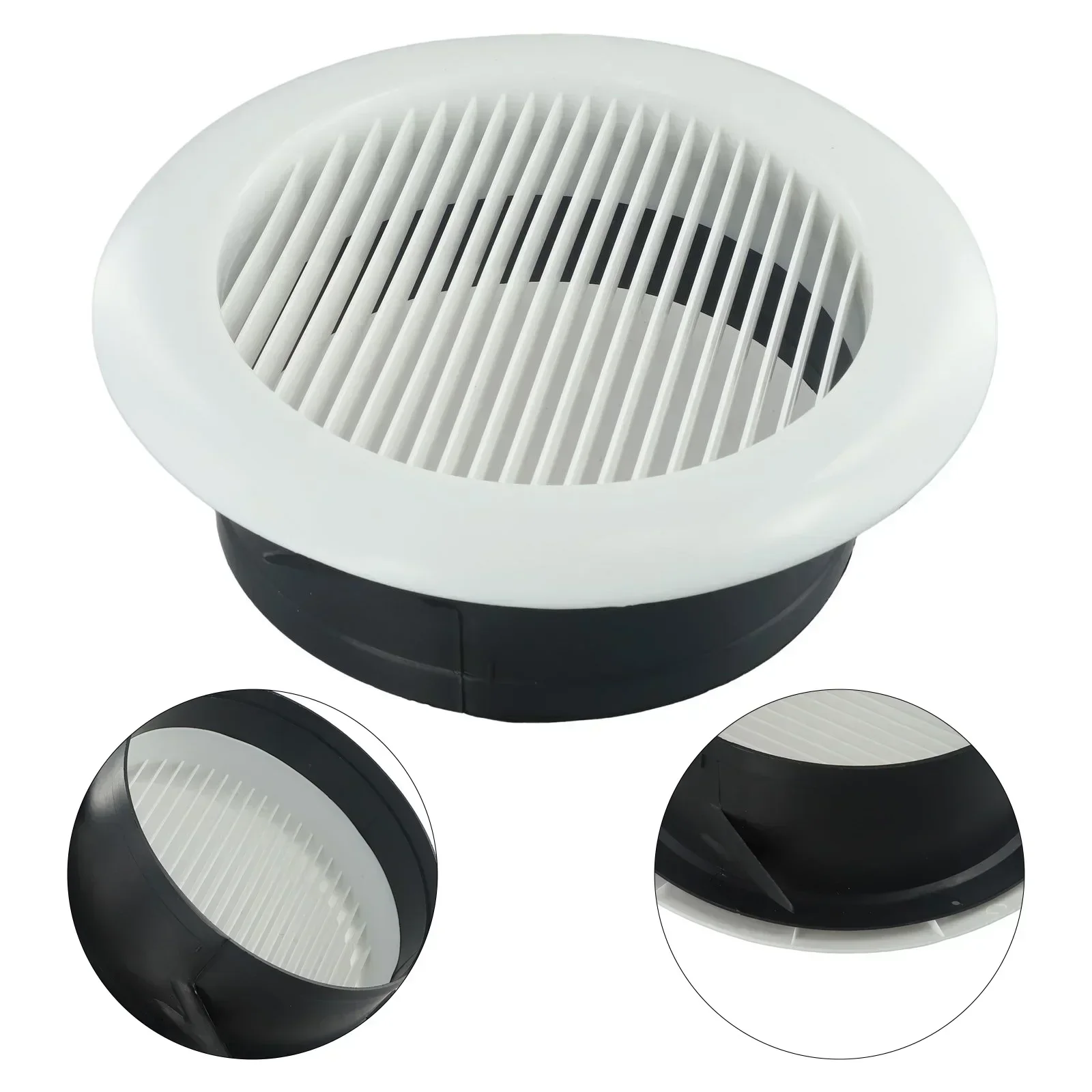 

Air Vent Cover Circular Indoor Ventilation Outlet Duct Pipe Cover Cap Ventilation Cover For Wall Ceiling Air Outlet Fresh System