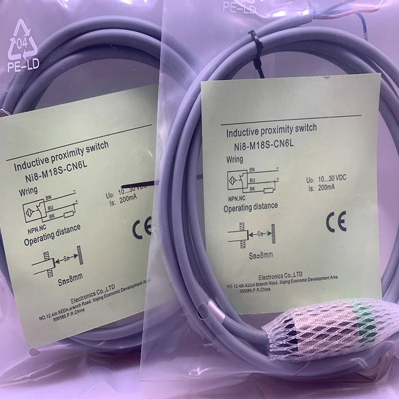 

New Proximity Switch Sensor in Stock FI8 FI5/NI8-M18-CN6L/ON6L/OP6L/CP6L/OD6L/CD6L Reliable Gold Seller One-year Warranty