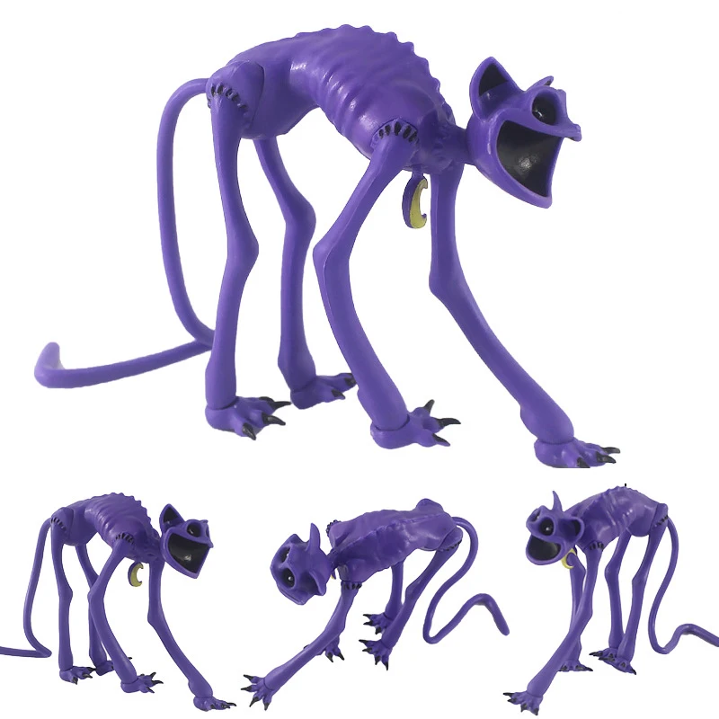 Figura sonriente Catnap PVC Modelo Anime Figuras de acción Modelo Juguetes niños