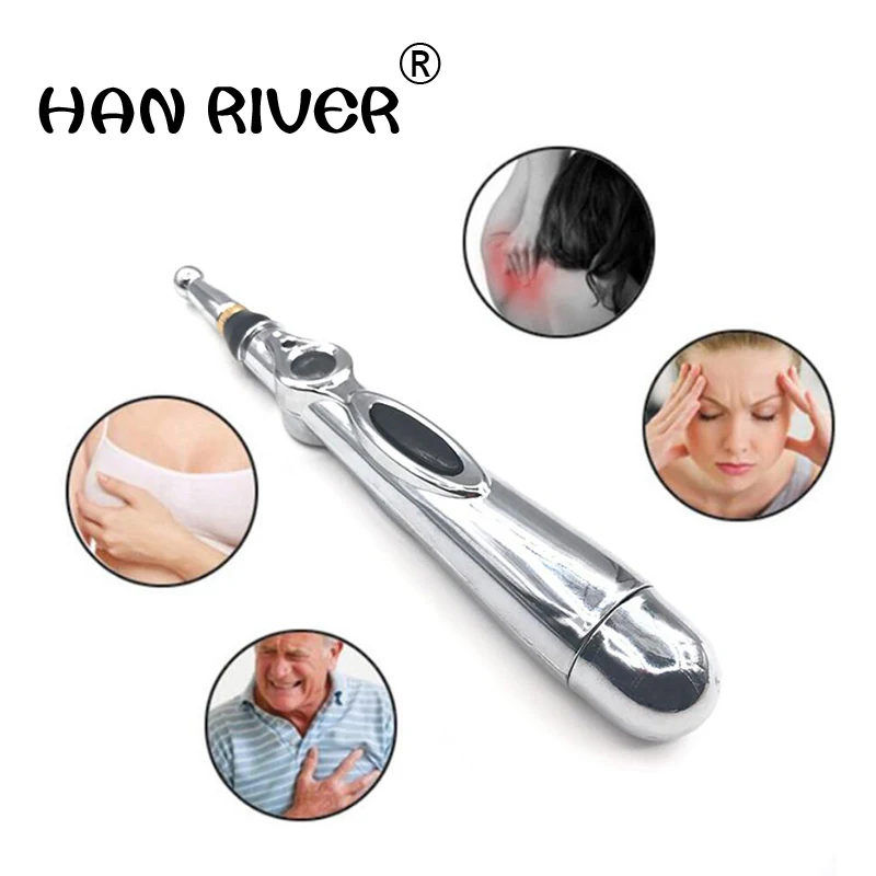 

Ручка для акупунктуры, ручка для электрического массажа на английском и китайском меридиане, ручка для цикла энергии