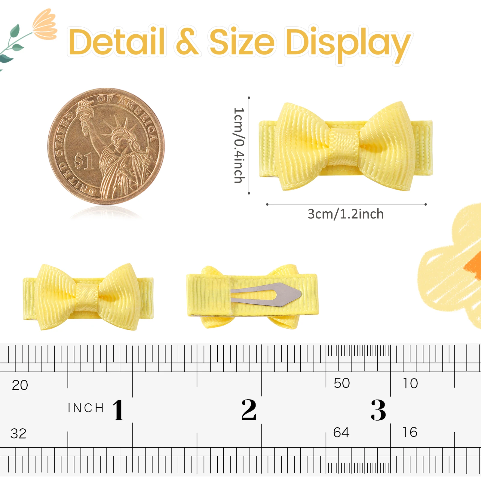 20 قطعة/المجموعة طفل الفتيات مقاطع الشعر لا تؤذي غطاء الرأس الشعر طفل رضيع Lanugo دبوس الشعر البوق الأميرة أغطية الرأس إكسسوارات الشعر