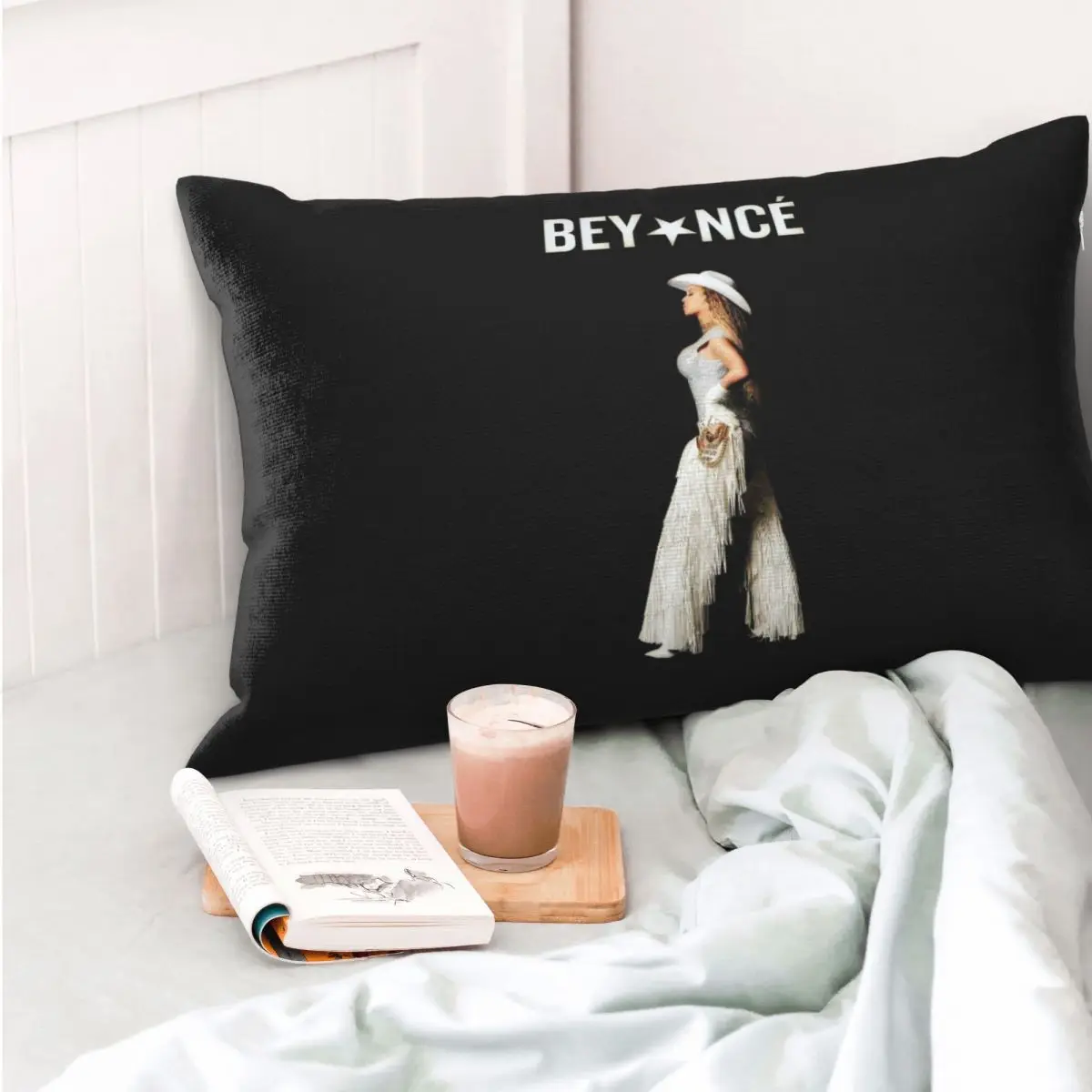Singer Beyonce Cowboy Carter 2025 Tour Rectangle Pillowcase Cushion Cover Decor Bedroom Bed Home Comfort Throw Pillow