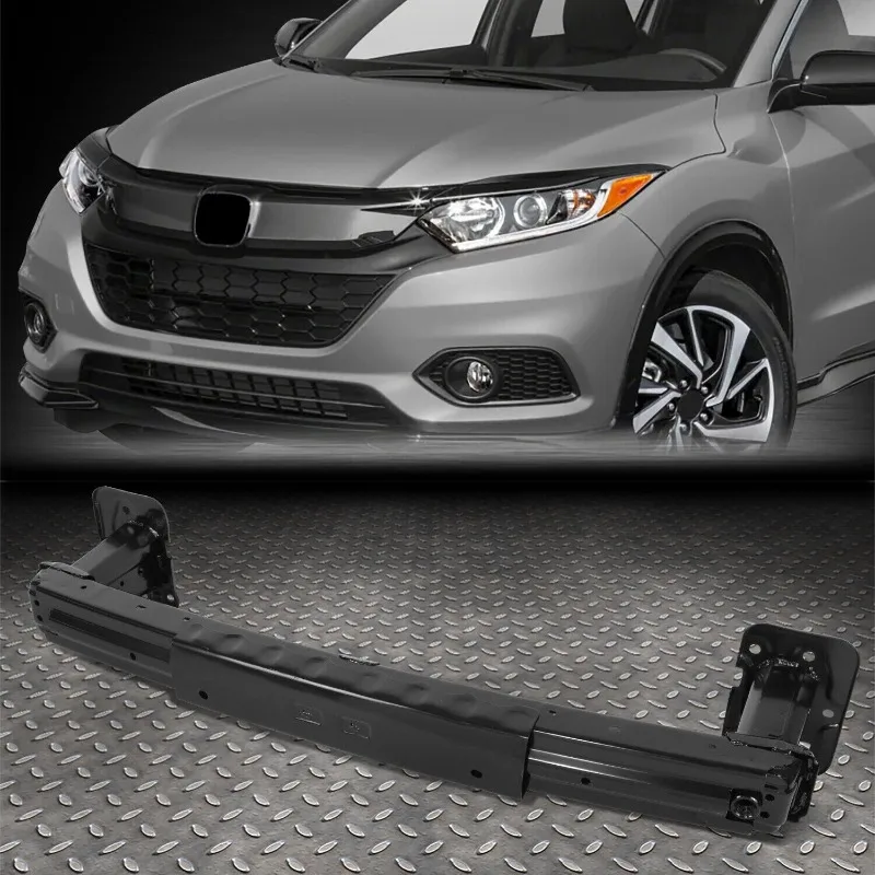 US For 2016 2017 2018 2019 2020 2021 2022 Honda HR-V OE Style Black Steel Front Bumper Reinforcement Impact Bar